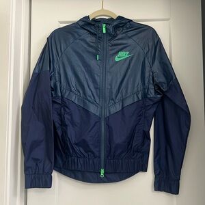 Nike dual tone windbreaker jacket